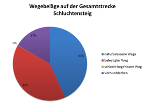 Wegebel�ge des Schluchtensteigs